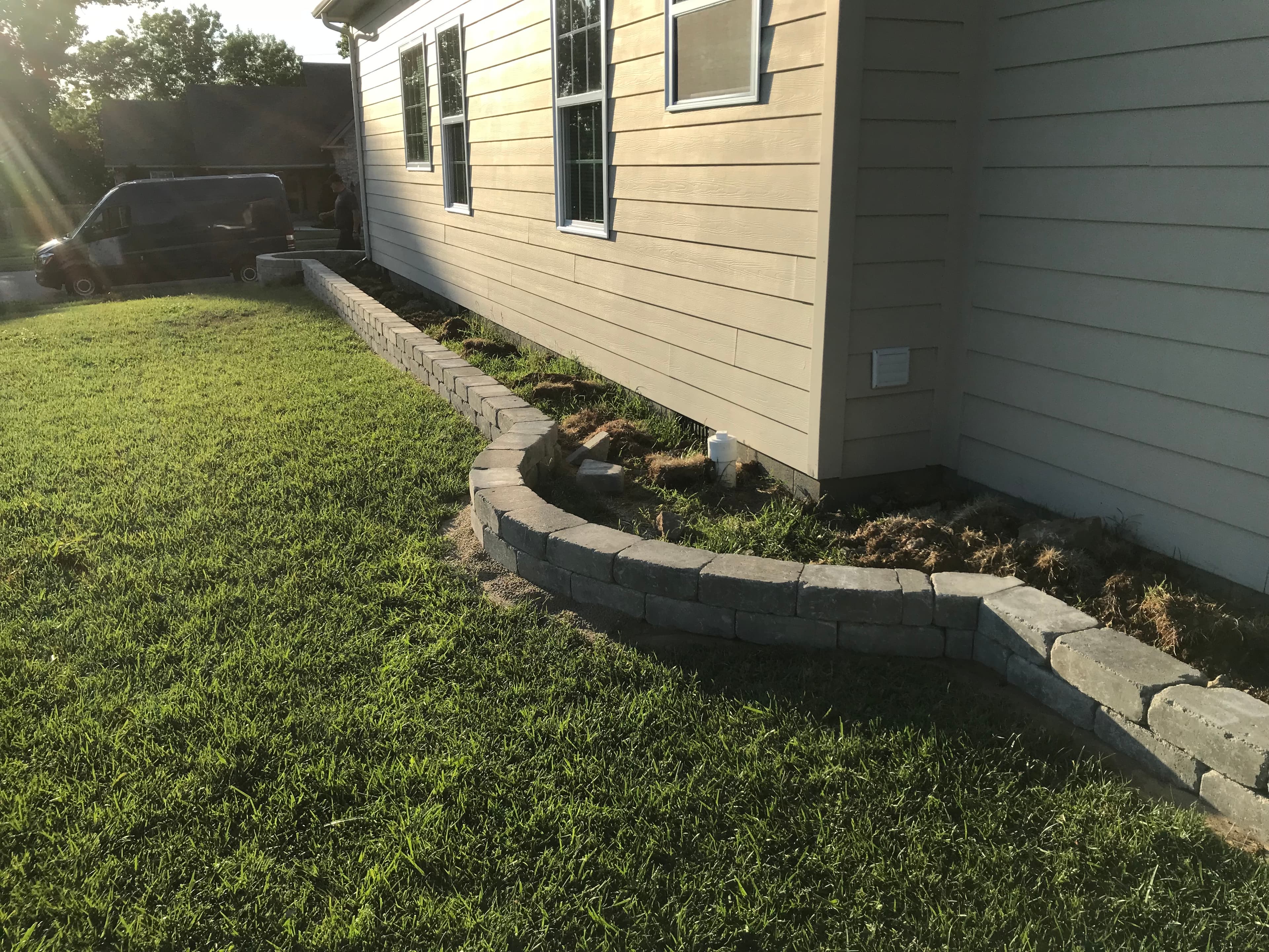 Siding and Landscaping