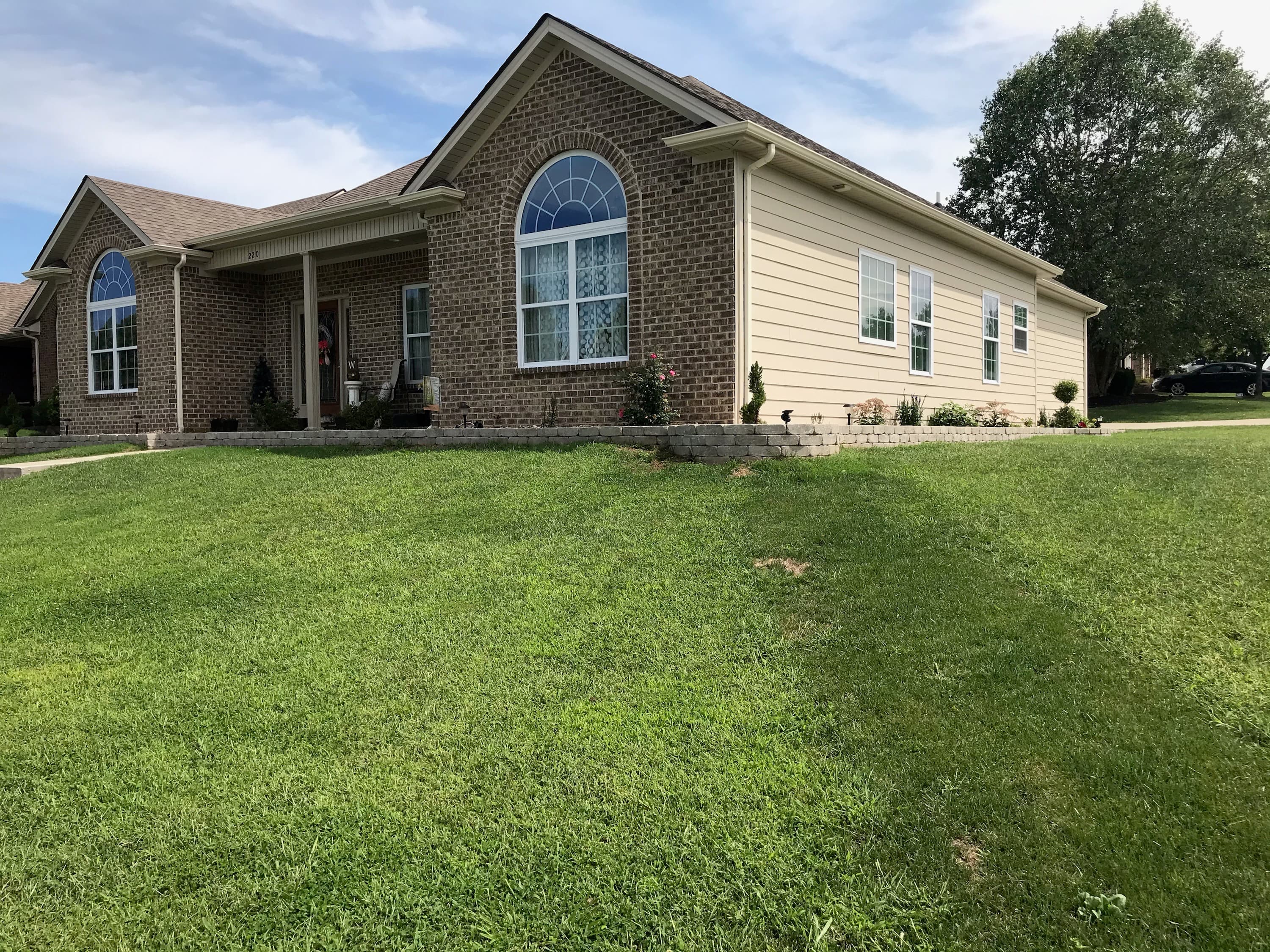 Siding and Landscaping